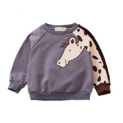 

Fashion Cartoon Animal Girl Sweater Autumn Long Sleeve Cute Baby Girl Sweater Child Clothing Spring Cartoon Girl Clothes