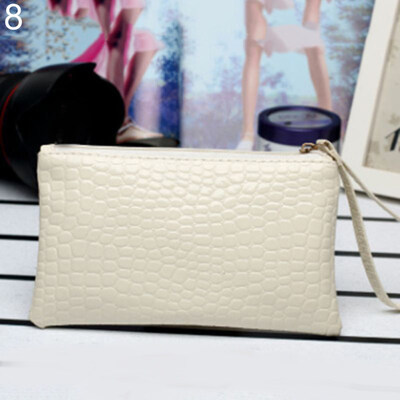 

Women Fashion Faux Leather Purse Mini Handbag Cash Coin Storage Long Wallet