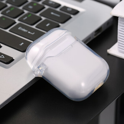 

Headphone Protective Cover for Apple AirPods Charging Box Soft TPU Clear Case for Apple Headphones Accessories