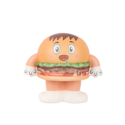 

Tailored Mini Adorable Hamburger Doll Slow Rising Kids Stress Reliever Decompression Toy