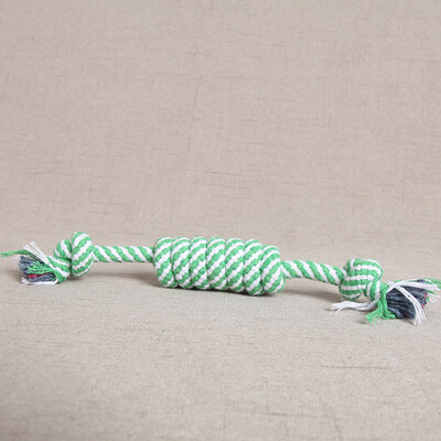 

Pet Dog Cotton Rope Chew Toy Pet Dog Molar Clean Teeth Toy Braided Bone Rope Chew Knot Toys