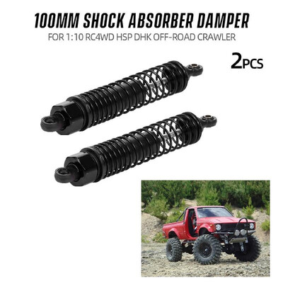 

2pcs Shock Absorber Damper 100mm RC Car Parts for 110 RC4WD HSP DHK RC Car Off-road Crawler