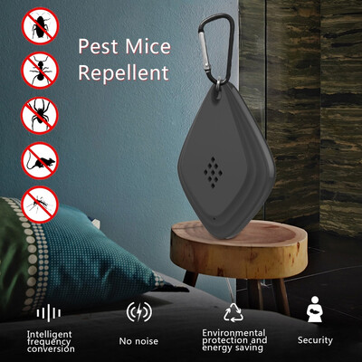 

Insect Repellent Outdoor Mosquito Repellent Portable Ultrasonic Insect Repellent USB Charging Intelligent Frequency Conversion
