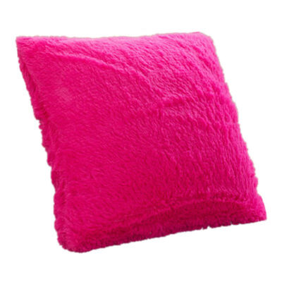

New Home Pillowcase Plush Decorative Zipper Solid Color Pillowcase Sofa Cushion Cover Modern Home Decoration Without Core