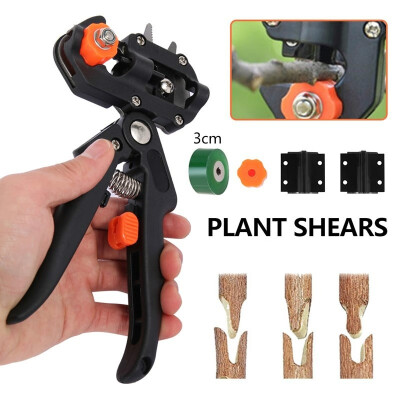 

New Grafting Machine Garden Tools with 3 Blades Chopper Tree Grafting Tools Secateurs Scissors Grafting KIT