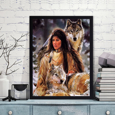 

Toponeto 5D DIY Diamond Painting Embroidery Round Diamond Home Decor Gift