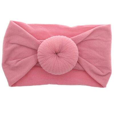 

Baby Girls Circle Headbands Toddler Infant Hair Accessories Clothes Band Turban Solid Girl Hair Accessories Dropshipping