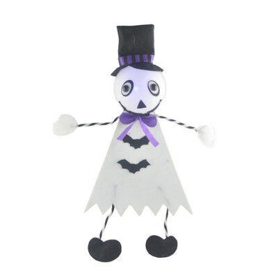 

LED Light Up Halloween Non-Woven Hanging Decoration Horror Haunted House Hanging Sign Pendant Bar Home Decor Supplies