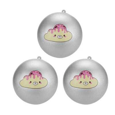 

〖Follure〗3 PCs Bread Pendant Scented Charm Slow Rising Collection Squeeze Stress Reliever