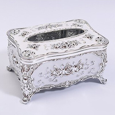 

European-Style Tissue Box Napkin Holder Paper Case Hotel Home Decor