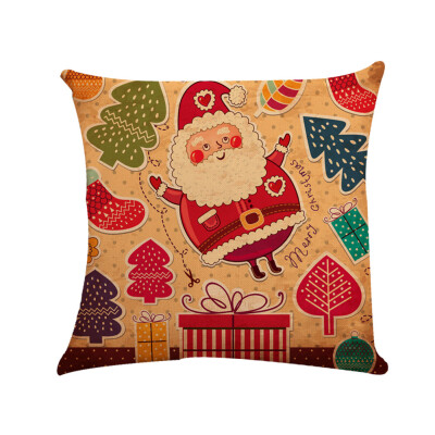 

Tailored Christmas Sofa Bed Home Decoration Festival Pillow Case Cushion Cover