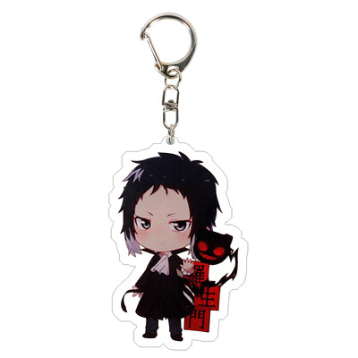 

CAR-TOBBY Anime Bungo Stray Dogs Keychain Keyring Cosplay Gift