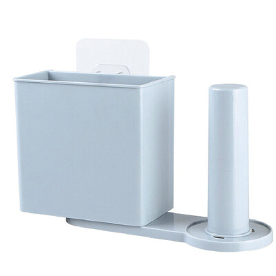 

Toponeto Suction Wall Kitchen Storage Organizer Film Tableware Storage Rack Paper Kitche