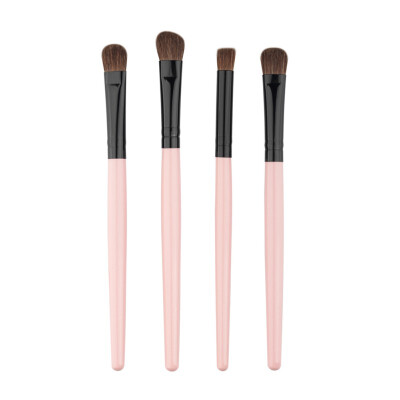 

4pcsset Professional Eye brushes set eyeshadow Foundation Mascara Blending Pencil brush Makeup tool Cosmetic Black