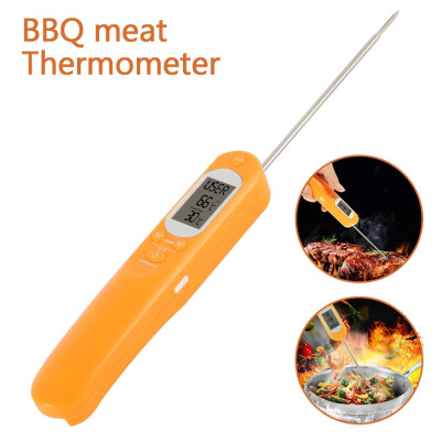 

Willstar Stainless Steel BBQ Meat Thermometer USB Kitchen Meat Thermometer Rechargeable BBQ Meat Thermometer with Flashlight