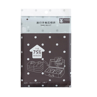 

Gobestart Reusable Clothes Compression Bags Roll Up Travel Space Saver Storage Bag