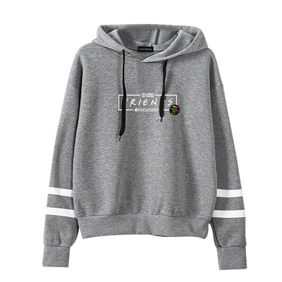 

Autumn Winter Celebrating 25 Anniversary Friends Letter Printed Hoodie