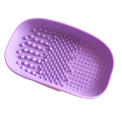 

Silicone Brush Cleaner Cosmetic Make Up Washing Brush Gel Cleaning Mat Foundation Makeup Brush Cleaner Pad Tool maquiagem