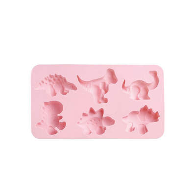

Practical Silicone Dinosaur Cake Chocolate Mould Diy Baking Tools Candy Tray Handmade Soap Mould