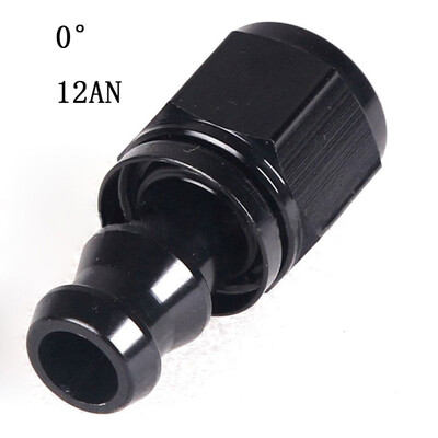 

2019 Hot Anodized Aluminum 0 90 45 180 DeAgree Push Lock Oil Fuel Gas Hose Line End Fitting Adapter Reusable Hose End Fitting
