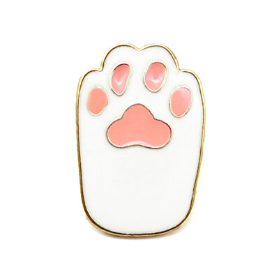 

New Creative Cute Chest Pins Dog Claws Cat Claw Brooch Claws Drop Oil Cartoon Brooch