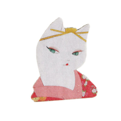 

New Women s Cute Japanese Clothing Play Cat Brooch Corsage Jewelry Accessories