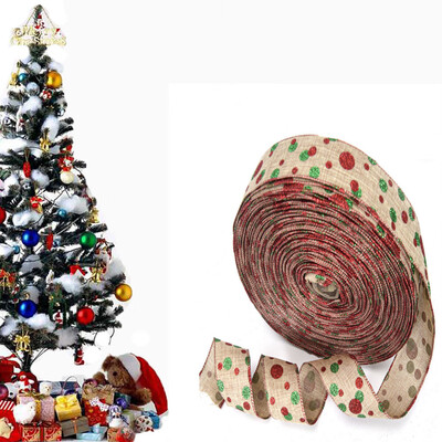 

Gobestart Christmas Cotton Ribbon Handmade Design Printed Cotton Ribbons For Decoration