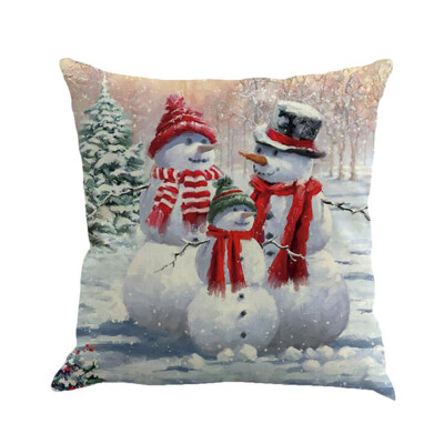 

〖Follure〗Christmas Sofa Bed Home Decor Pillow Case Cushion Cover