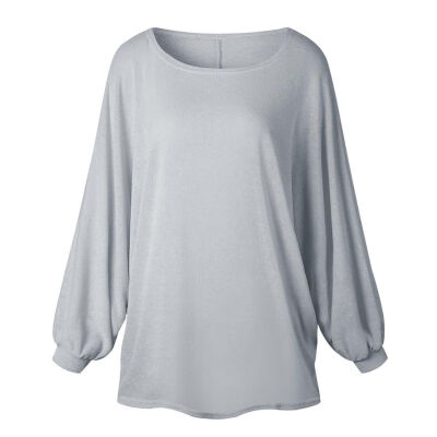 

Women Long Batwing Sleeve O-Neck Casual Sweaters Female Knitting Solid Pullovers New Brand Plus Size For Summer Autumn
