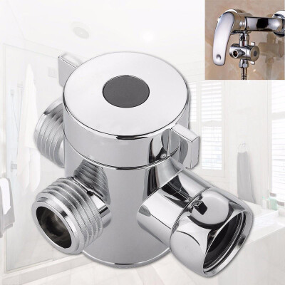 

〖Follure〗12 Inch Three Way T-adapter Valve For Toilet Bidet Shower Head Diverter Valve