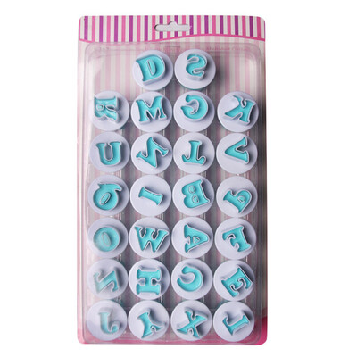 

Simple Alphabet Number Letter Cookie Cutter Biscuit Baking Mold Birthday Cake Decorating Embossing Tool