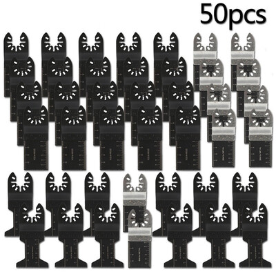

20pcs50Pcs Wood Mix Saw Blades Oscillating Carbon Steel Cutter Oscillating Multimaster Multi Tool for Fein Dremel