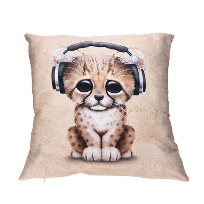 

Siaonvr Print Pillow Cases Polyester Sofa Car Cushion Cover Home Decor