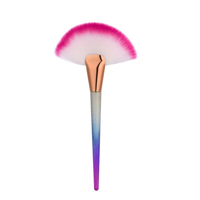 

New Arrival 1 PC Pro Sector Makeup Blushes Face Powder Foundation Cosmetic Brush Plastic Handle Tools Pretty W1