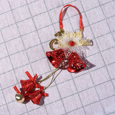 

Toponeto Plastic Christmas Bell Pendants Xmas Tree Hanging Ornament Party Decor
