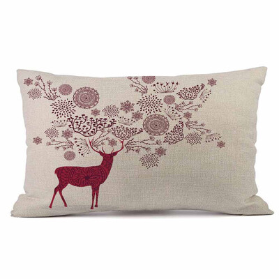 

Tailored Christmas Rectangle Cotton Linter Pillow Cases Cushion Covers