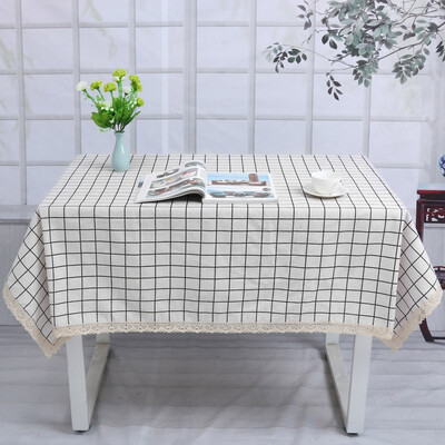 

Toponeto Table Cloth Plant Print High Quality Universal Tablecloth Decorative Linen Table