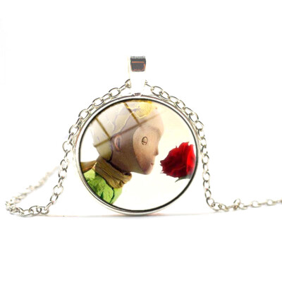 

The Little Prince Quote Pendant Inspirational Words Necklace Le Petit Prince