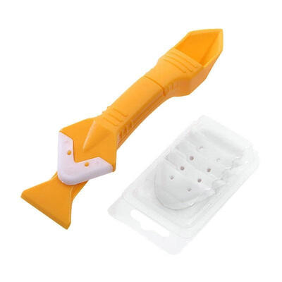 

3 in 1 Kit Set Remover Tool Sealant Angle Residual Adhesive Scraper Silicone Grout Caulk Tool