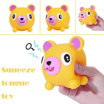 

Tailored Cute Squeeze Stress Tongues Alternative Humorous Light Hearted Funny Toy