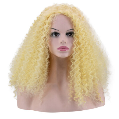 

Gobestart Synthetic Heat Resistant Sexy Wigs Short Curly Fashion Wig for Man & Woman