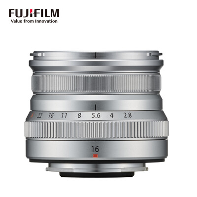 

Fuji FUJIFILM XF16mm F28 R WR super wide-angle fixed-focus lens silver for landscape portrait street view shooting