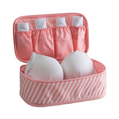 

Travel Large Capacity Double-layer Multi-pocket Portable Waterproof Socks Underwear Bra Storage Bag