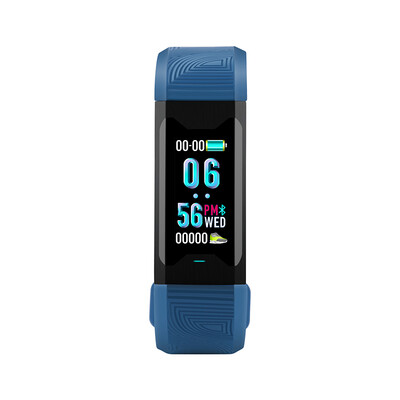 

Bozhi wheel BOZLUN smart watch sports health bracelet heart rate blood oxygen sleep monitoring information reminder IP67 waterproof B31 blue