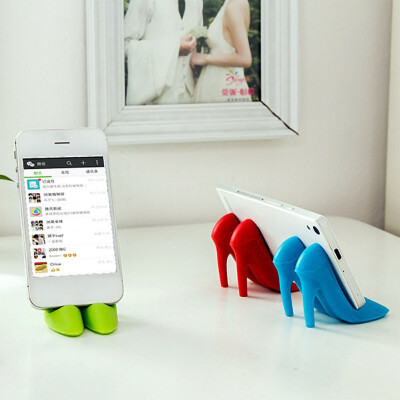 

Universal Phone Tablet Stand Portable High-Heeled Shoes Remote Control Dock Cradle Mobile Phone Holders Stands