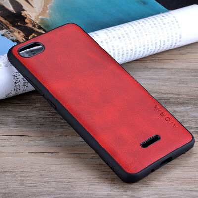 

for xiaomi redmi 6a case 545 Luxury Vintage leather cover phone case for Xiaomi Redmi 6A funda coque capa Business hoesje