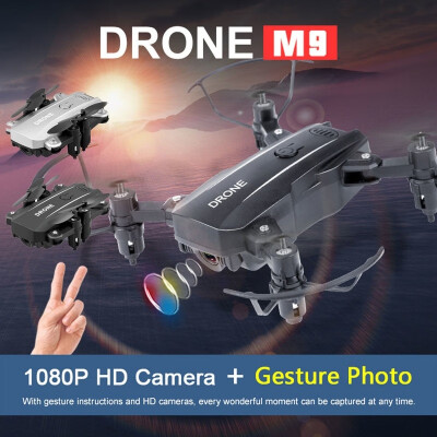 

Professional M9 Mini Folding Quadcopter Drone 1080P Camera 360 Degree Rollover Drone