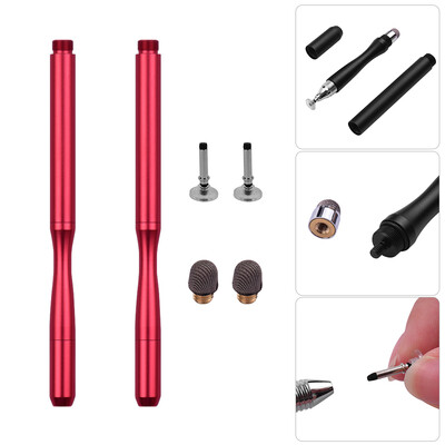 

Fine Point 2 in 1 Precision Stylus Pens with Fiber Tip&Disc Tip Universal Capacitive TouchScreens Stylus Pen for Cellphone Tab