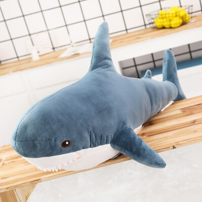 

80100CM Lovely Animal Plush Shark Soft Doll Toy Gift kids Big Toy