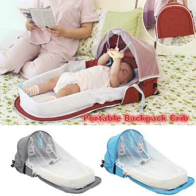 

2020 New Portable Foldable Baby Bed Baby Backpack Baby Outdoor Travel Bed